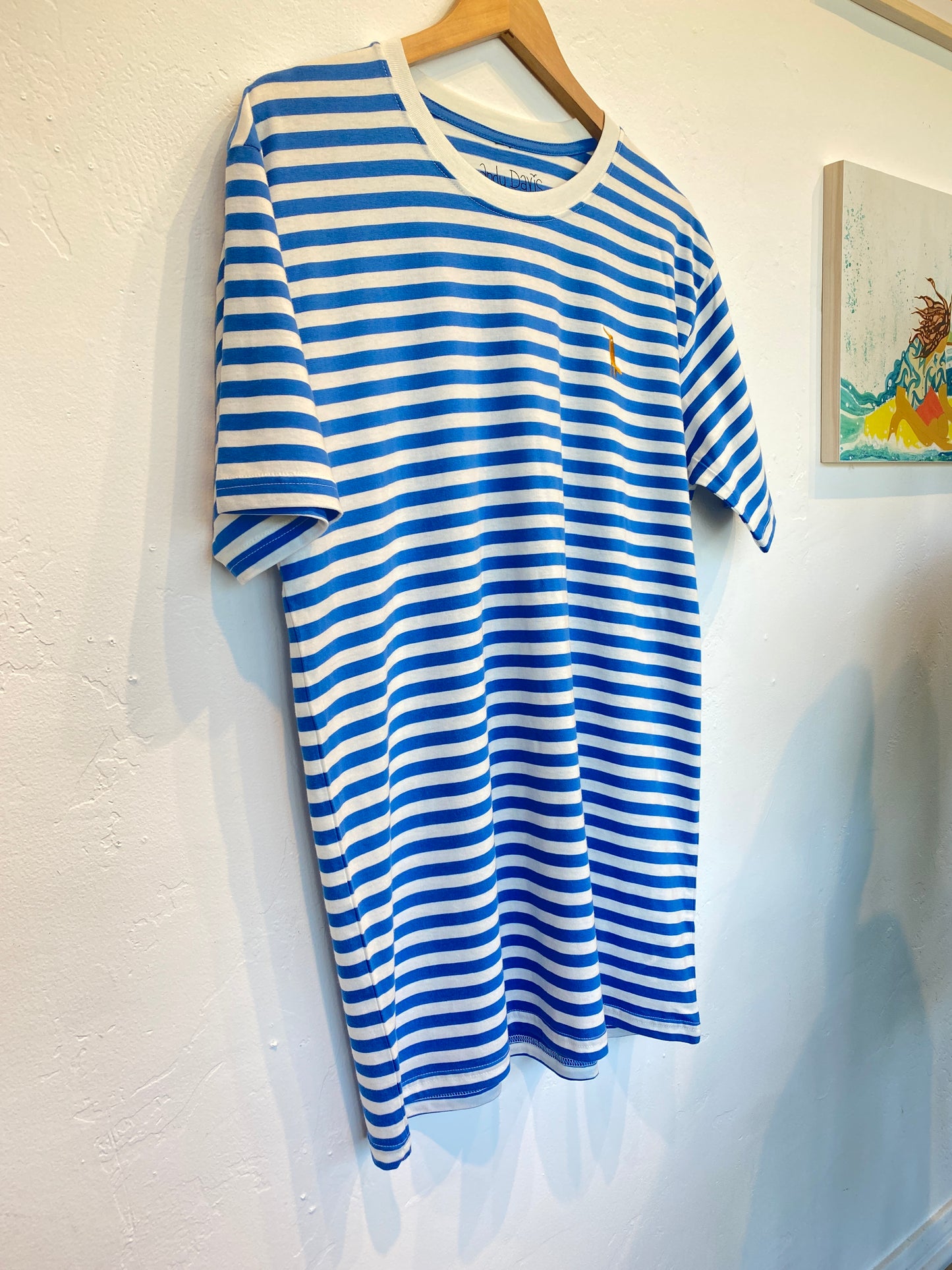Summer Byrd on Stripe Tee