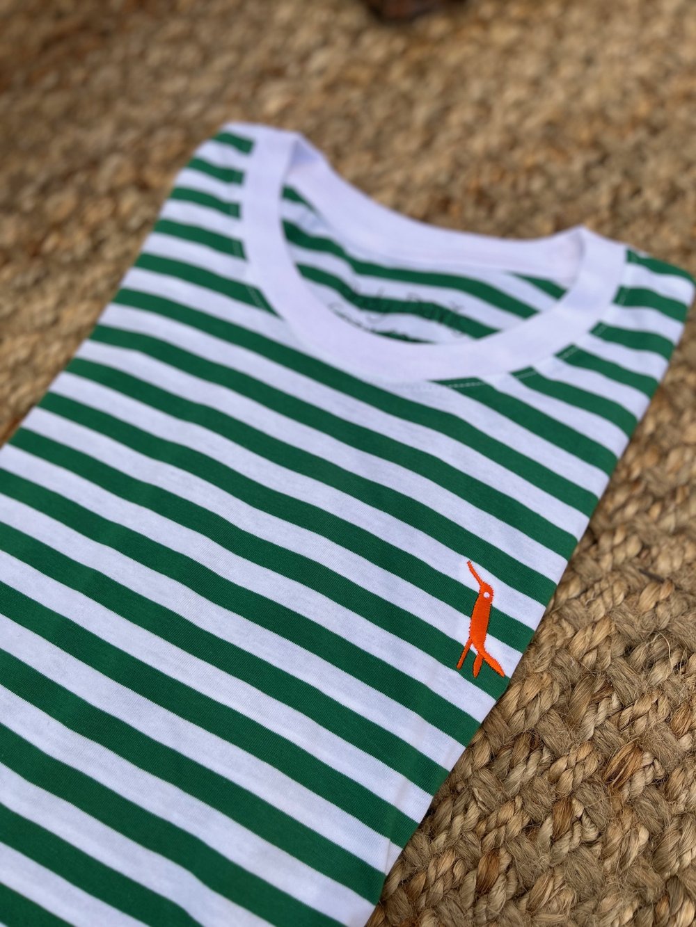 Summer Byrd on Stripe Tee