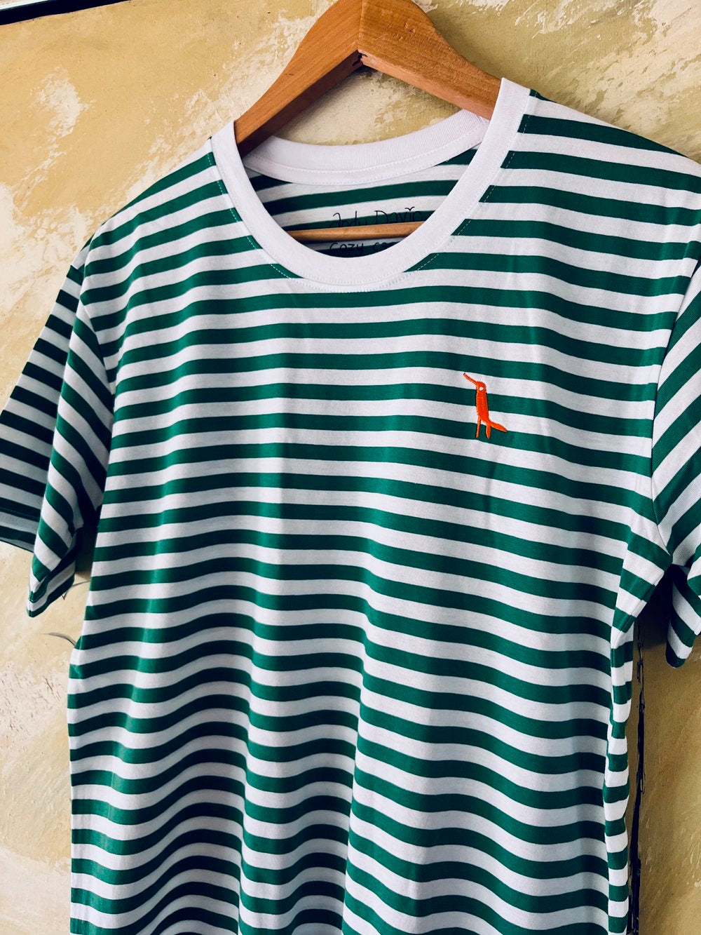 Summer Byrd on Stripe Tee