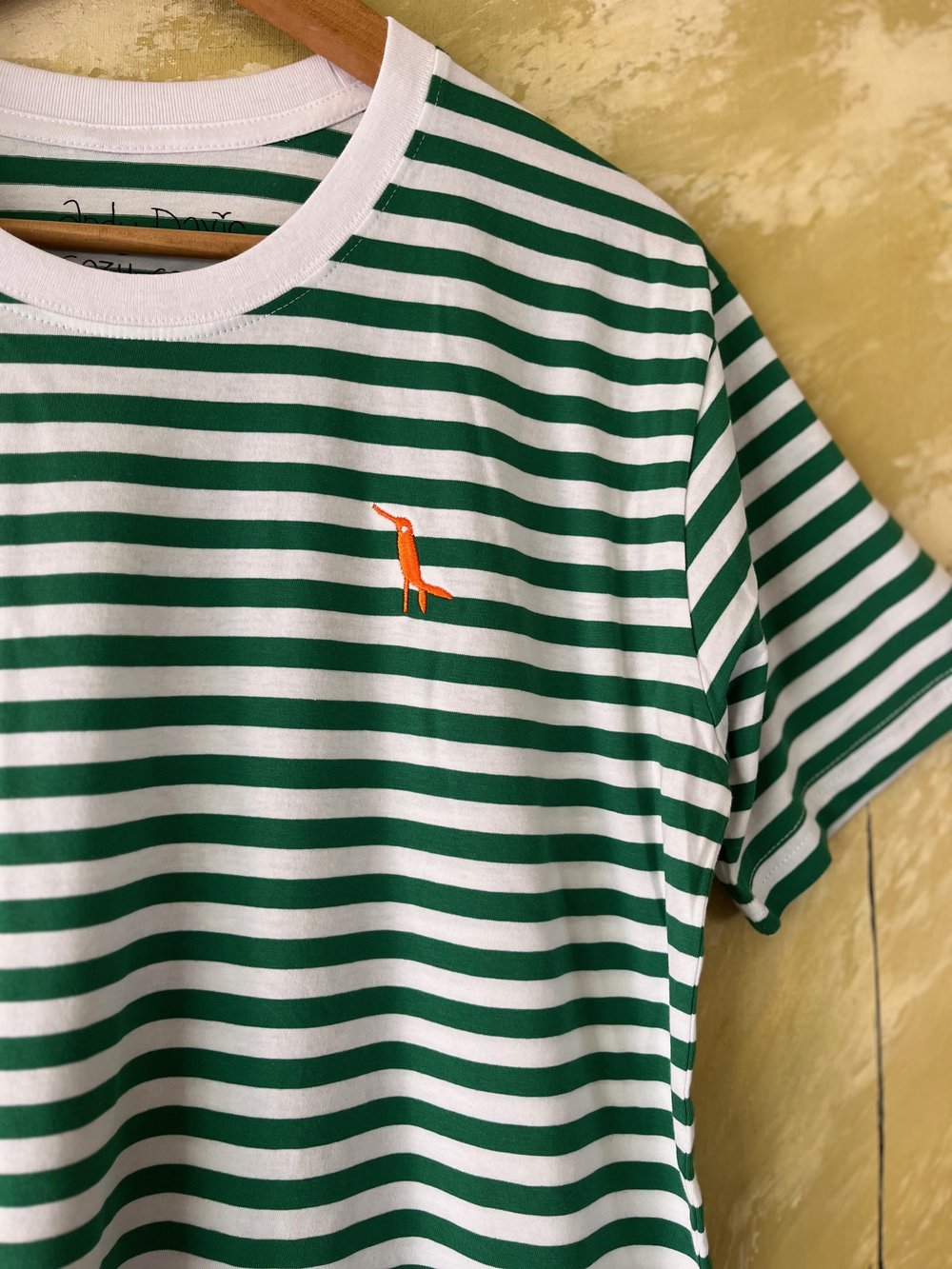 Summer Byrd on Stripe Tee