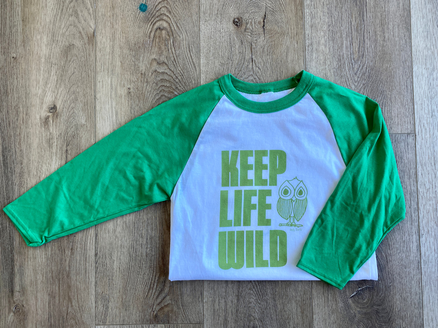 Keep Life Wild Baseball Tee