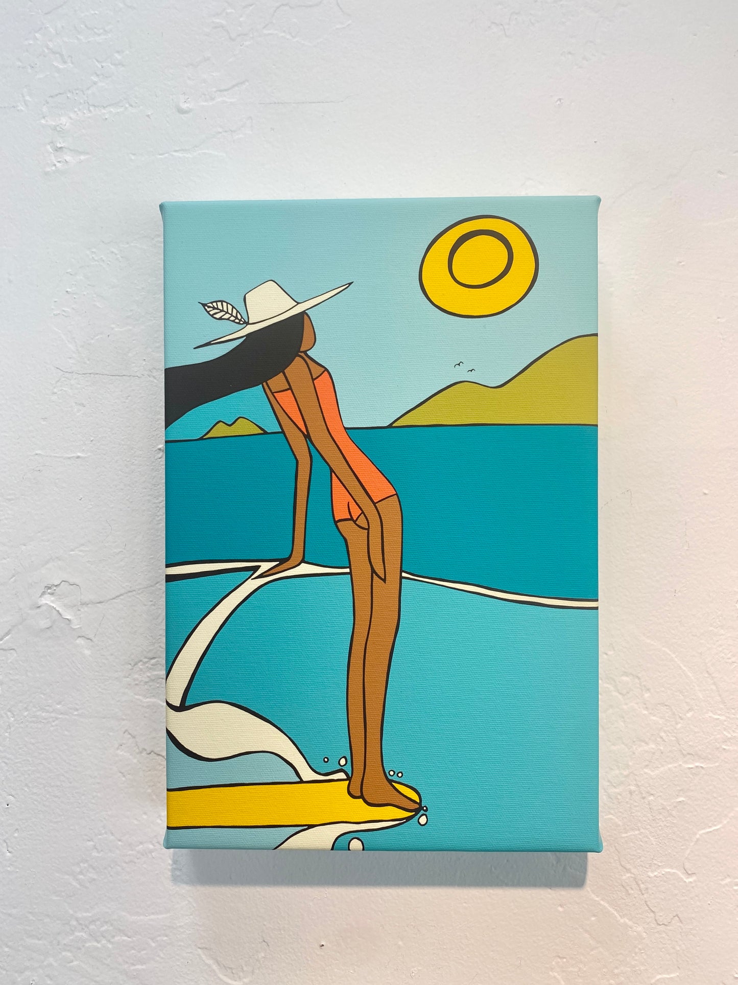 Aloha Laguna Canvas Wrap