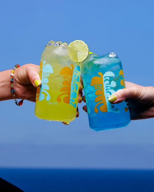 Soda Can Glass Set of 2
