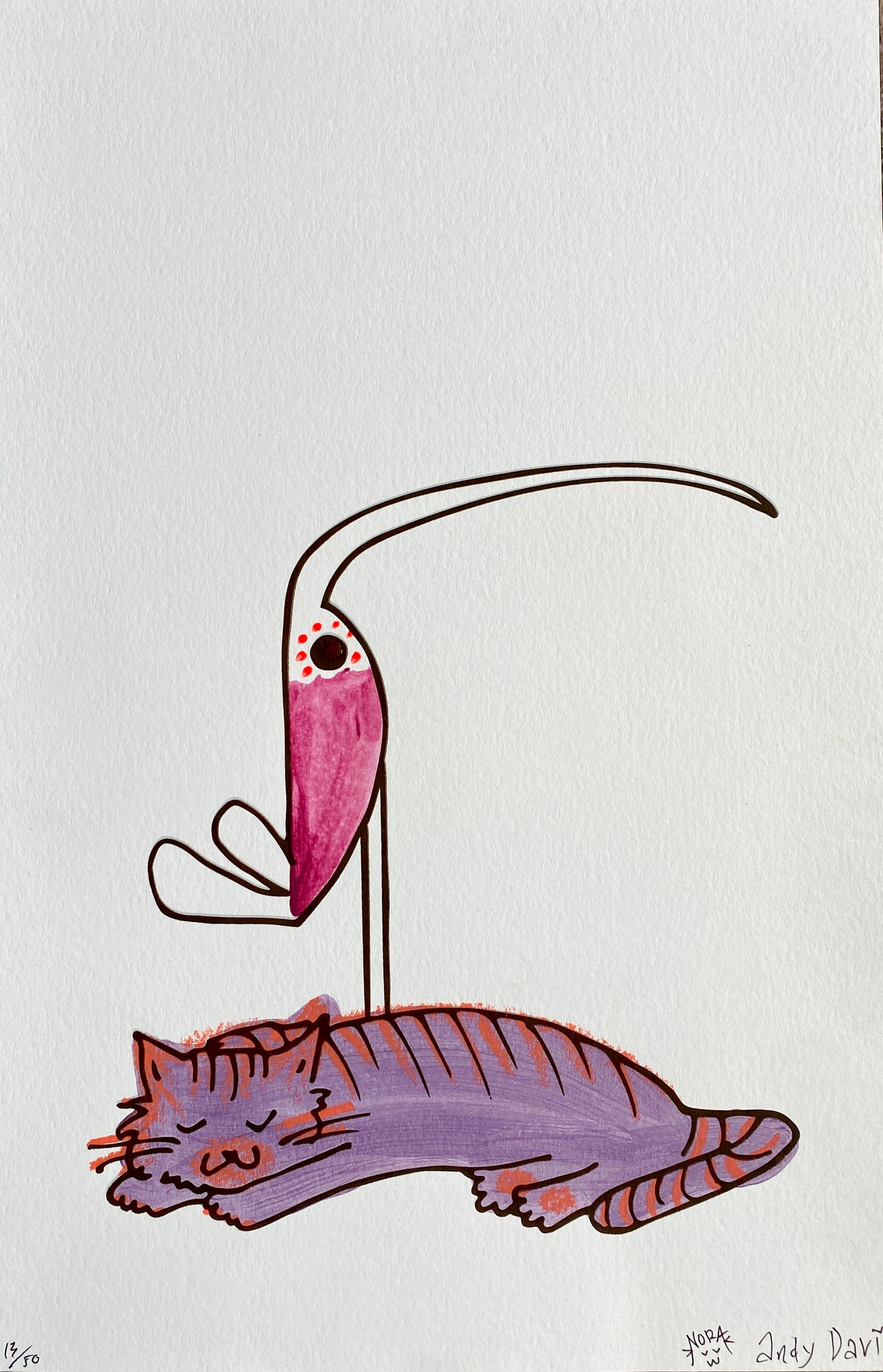 SH*T BURD ARTIST PRINT SERIES, 13 OF 50