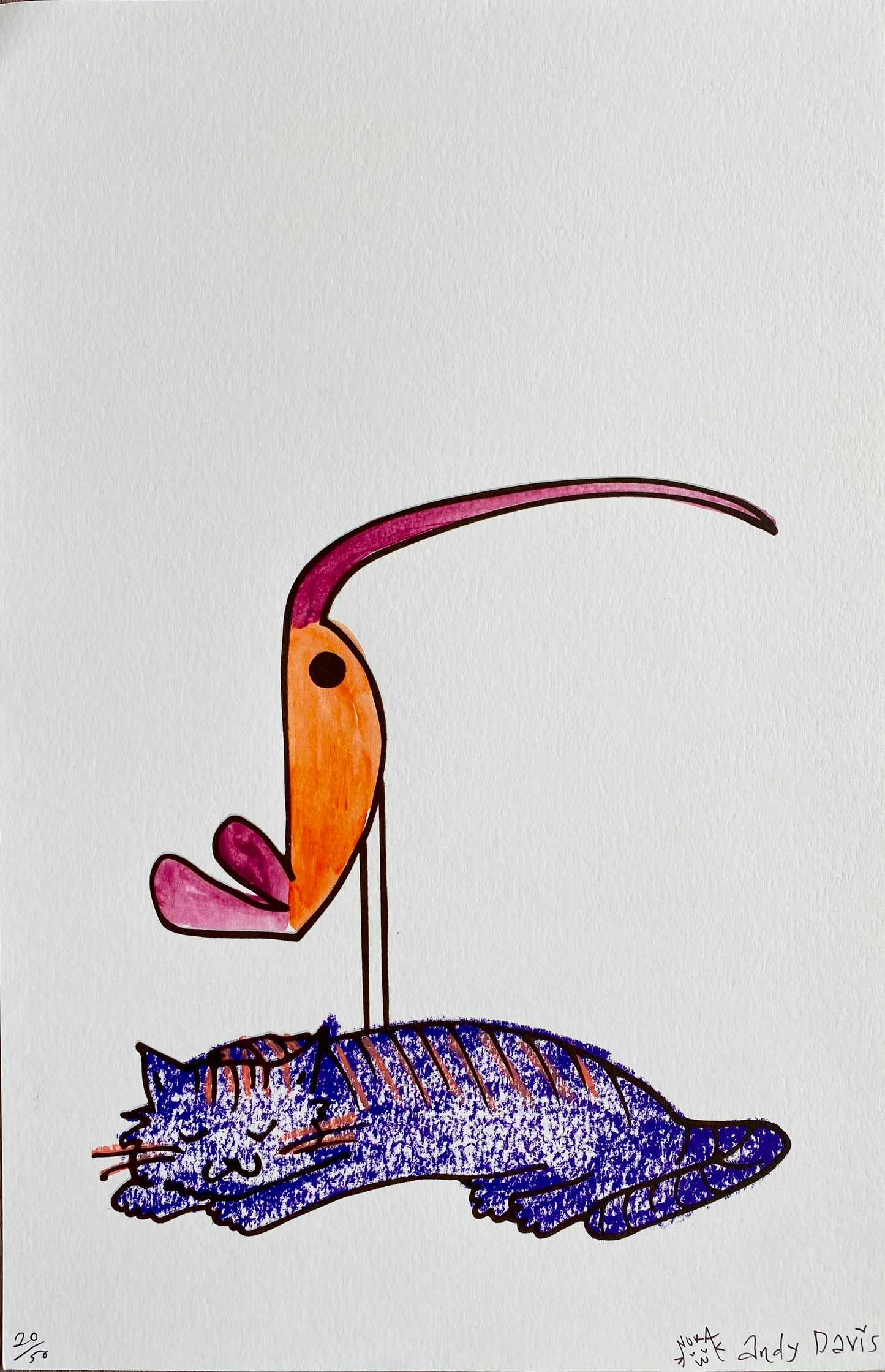 SH*T BURD ARTIST PRINT SERIES, 17 OF 50