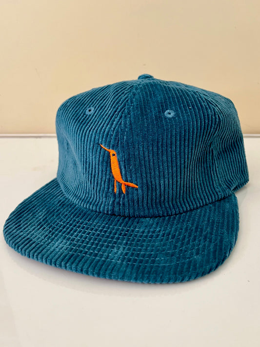 Cord Cap-Byrd Embroidery, Dark Teal