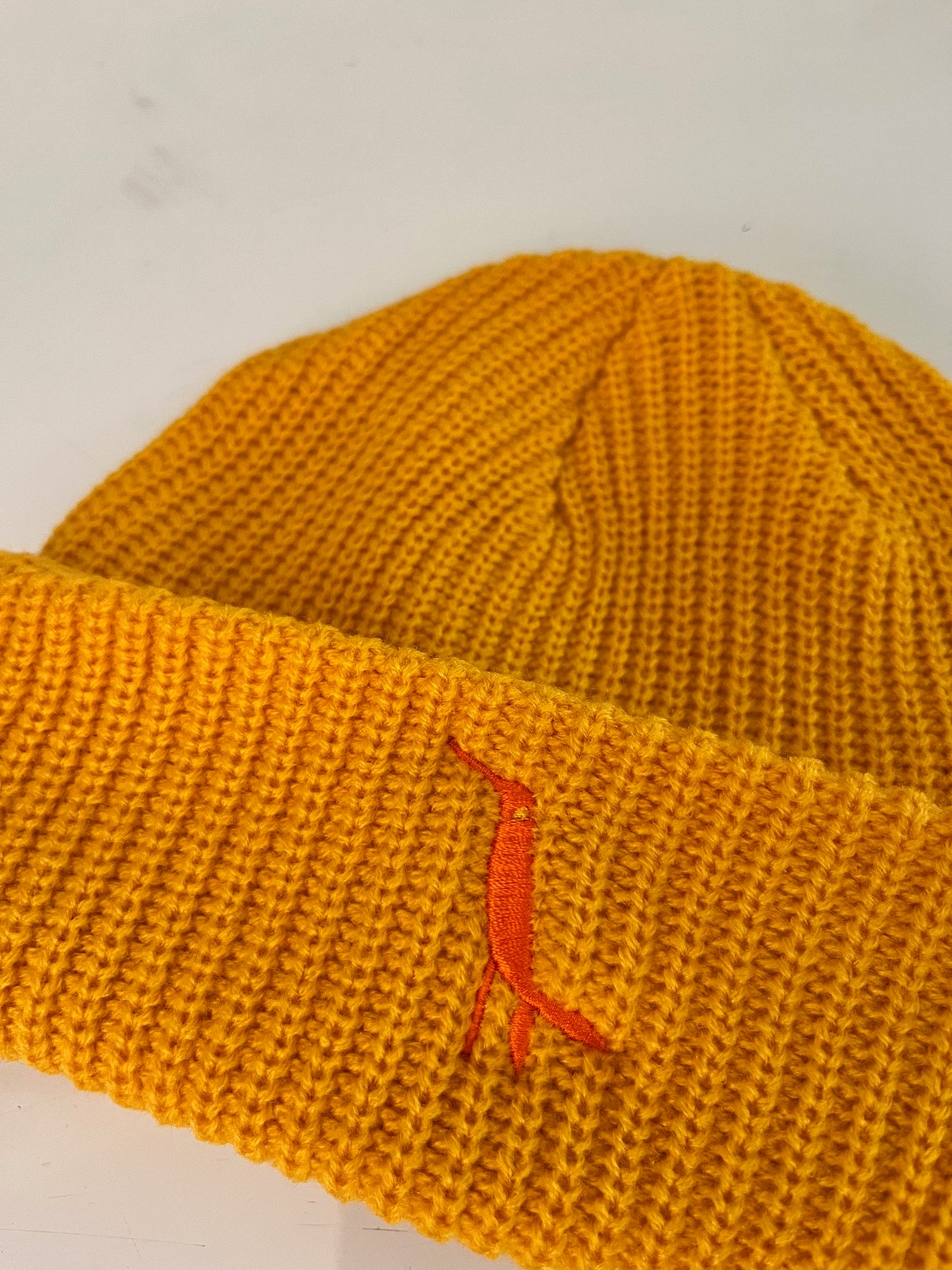 Beanie-Byrd Embroidery, Gold