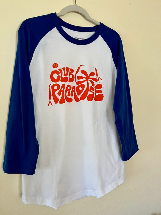 Club Paradise Baseball Tee