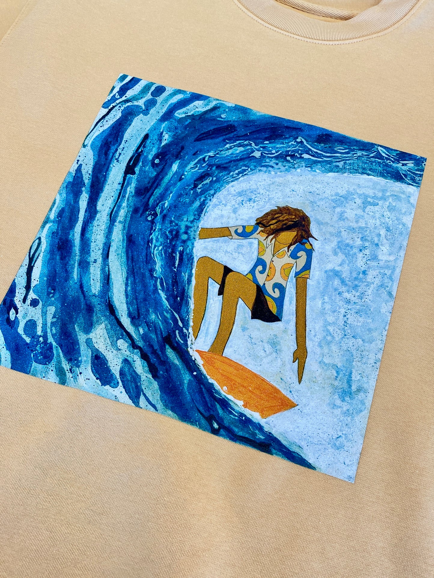 BALL OF FOAM RELAX FIT CREW FLEECE