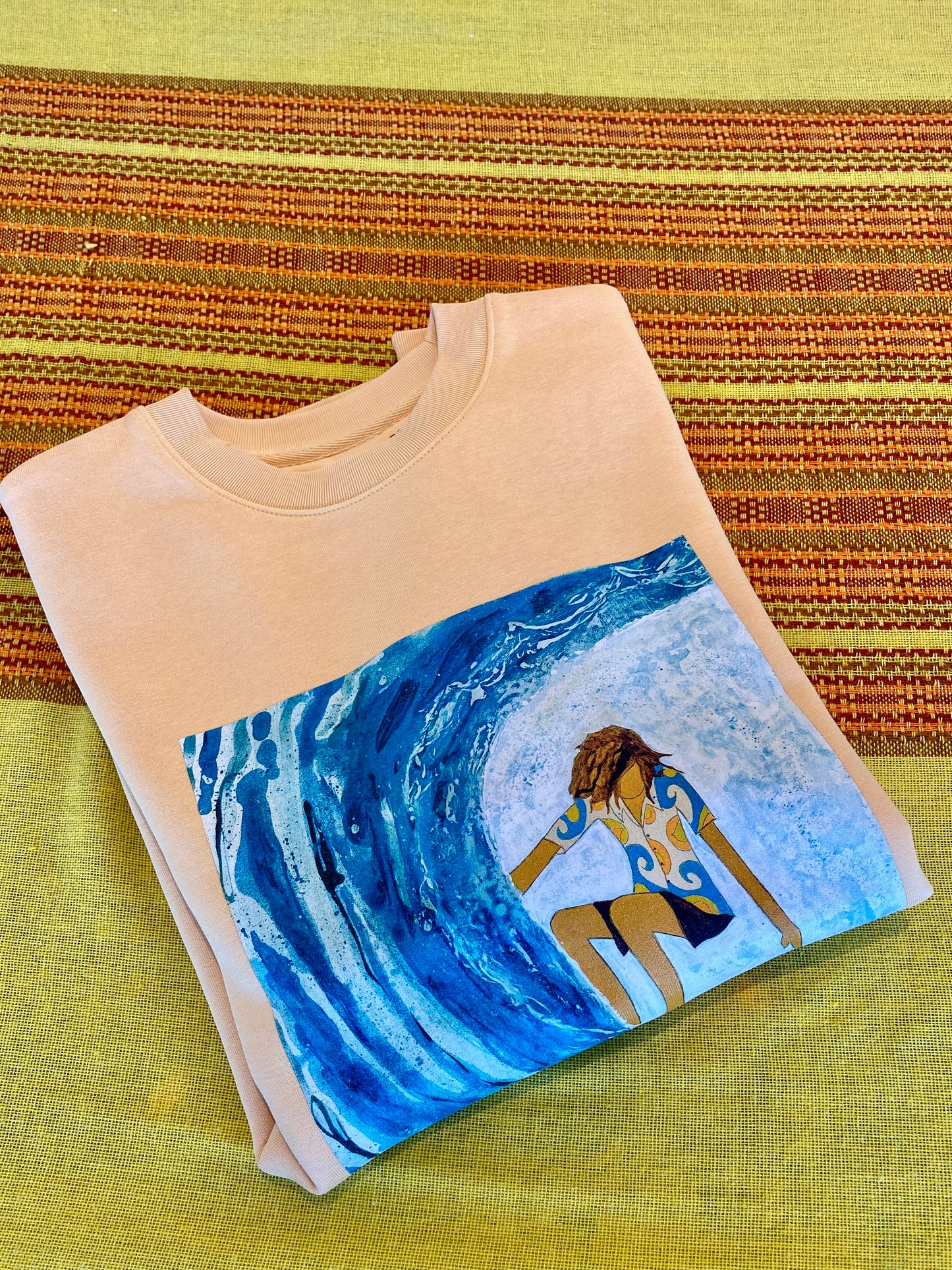 BALL OF FOAM RELAX FIT CREW FLEECE