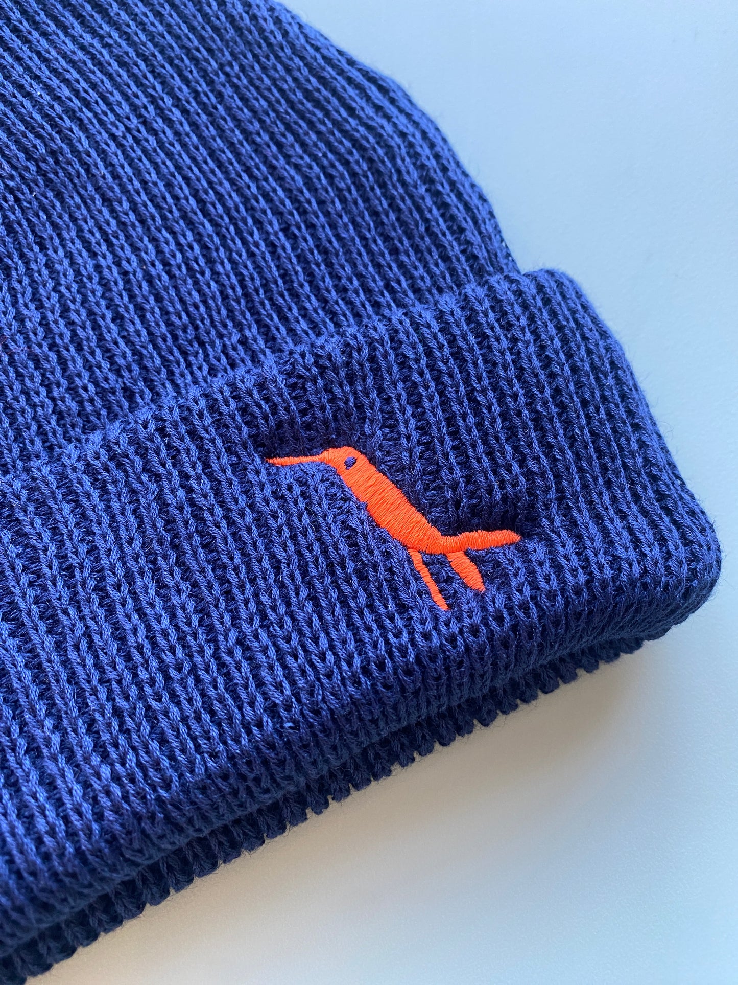 BEANIE-BYRD EMBROIDERY, NAVY