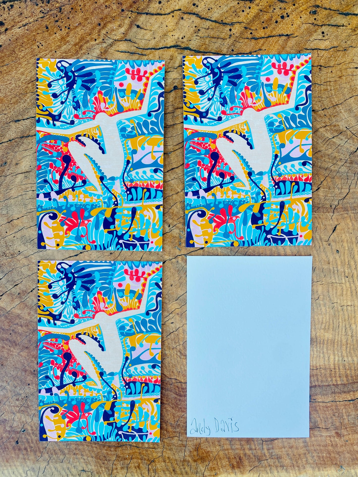 MAGIC ISLAND POSTCARD SET