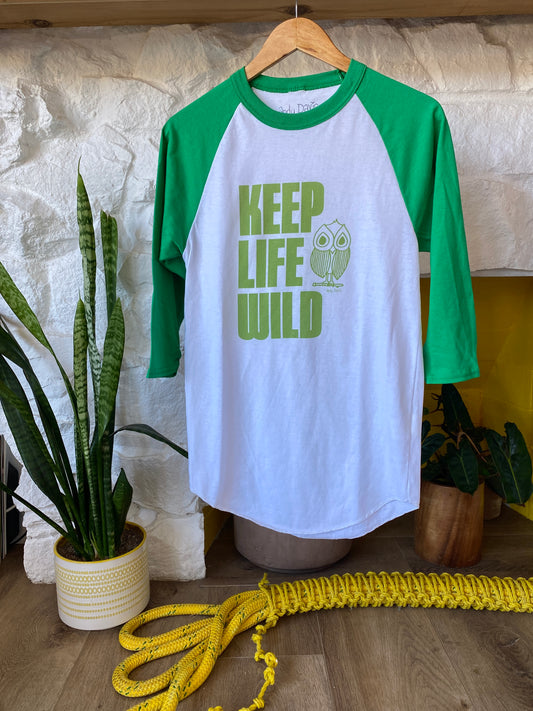 Keep Life Wild Baseball Tee