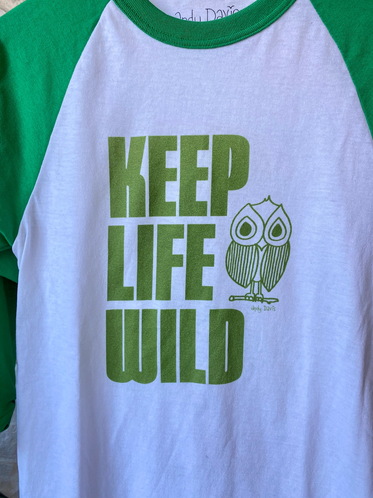 Keep Life Wild Baseball Tee