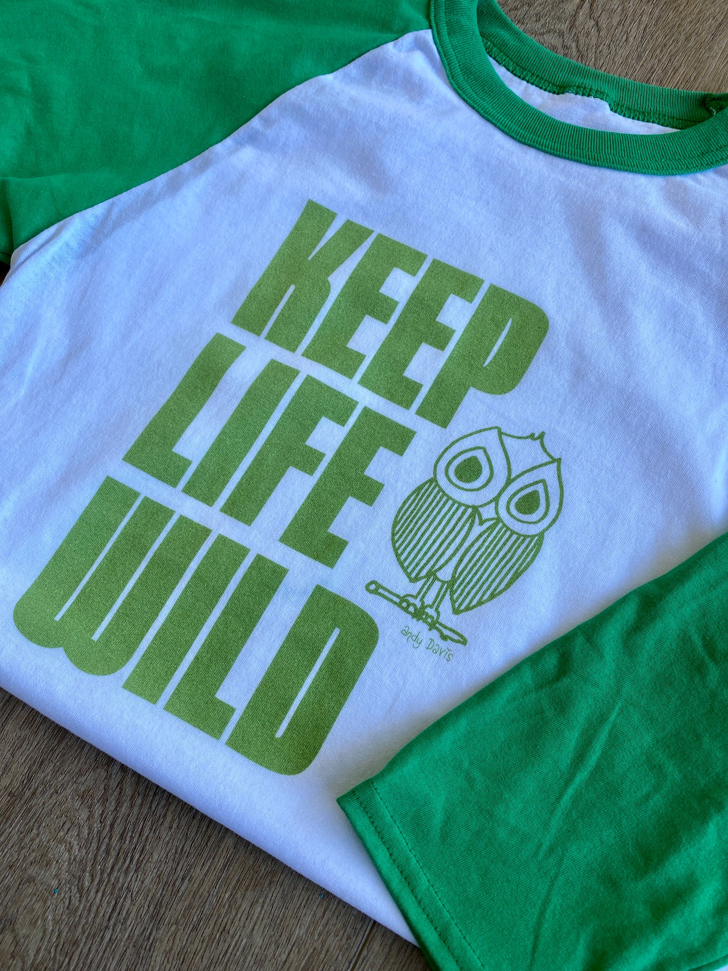 Keep Life Wild Baseball Tee