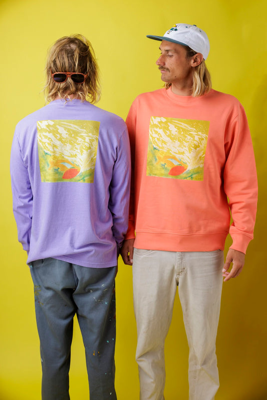 ALINSPO RELAX FIT CREW FLEECE