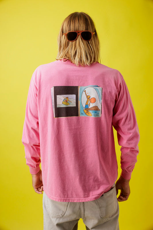 BOOK OF SKETCH LONG SLEEVE POCKET TEE