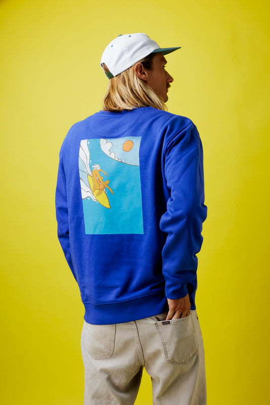 GOOFY DAD RELAX FIT CREW FLEECE