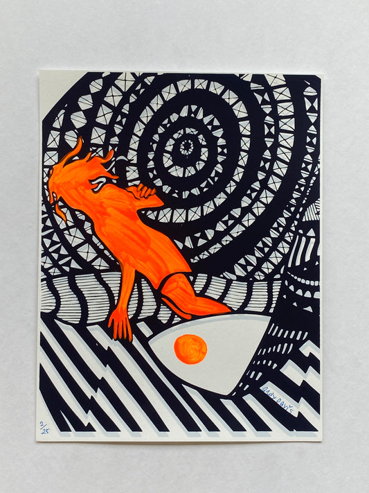 RADNESS ARTIST PRINT SERIES, 2 OF 25